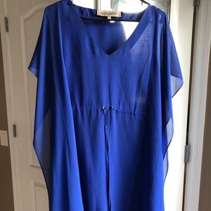 Remain Sheer Blue Dress